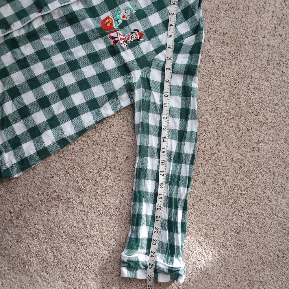 Disney Christmas Plaid Pajamas Set - Picture 5 of 10